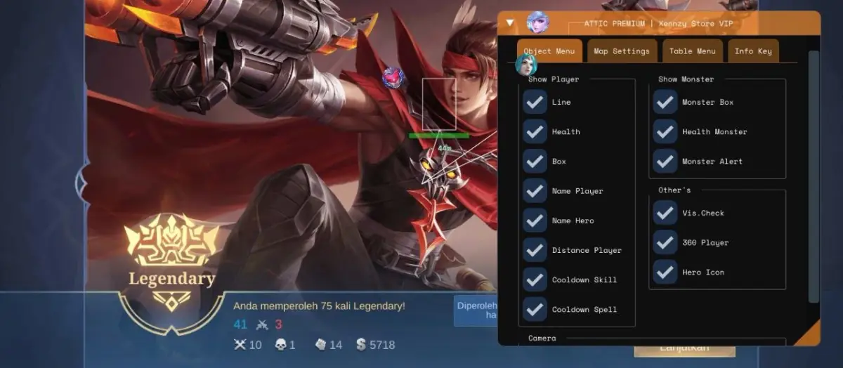 ATTIC — MOBILE LEGENDS screenshot 2
