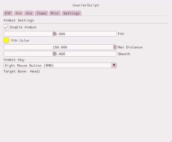 CourierScript Full — Rust screenshot 2