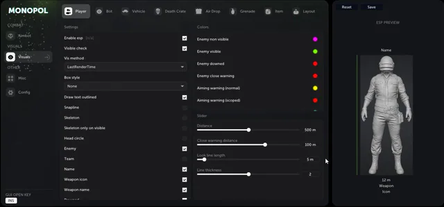 Monopol DMA PUBG — DMA CHEATS screenshot 1